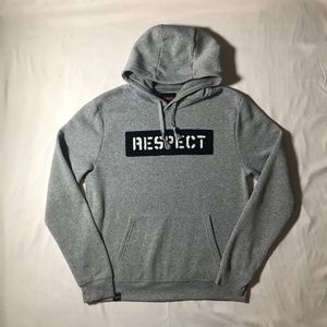 Bushwick Supply Grey "Respect" Hoodie